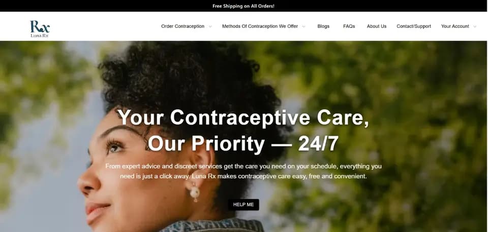 Luna Rx – Digital Contraceptive Care Platform